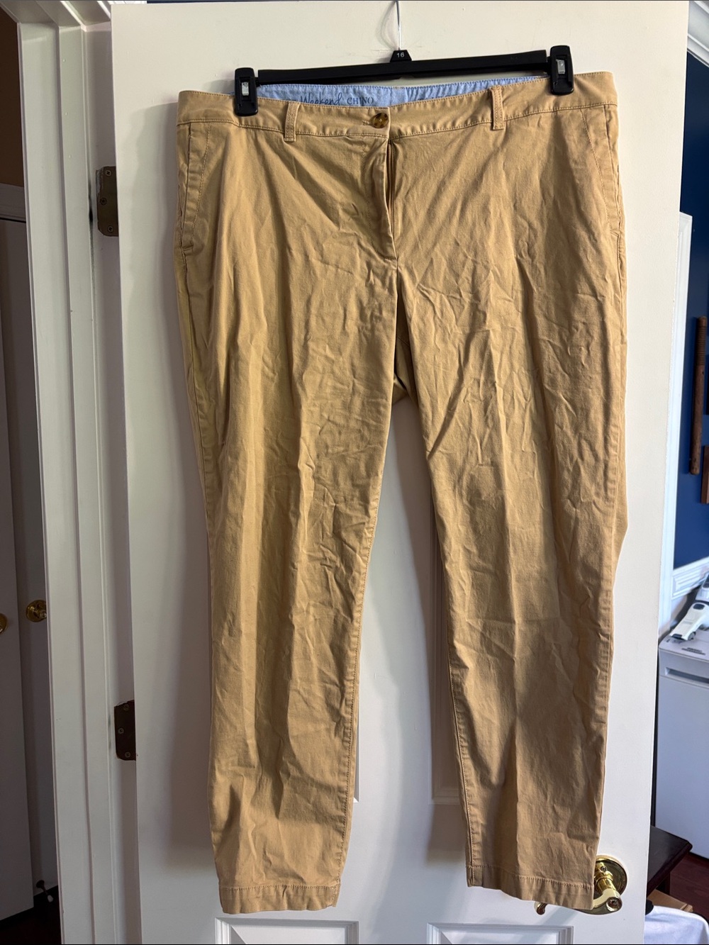 Talbots Khaki Straight-Leg Women's Pants